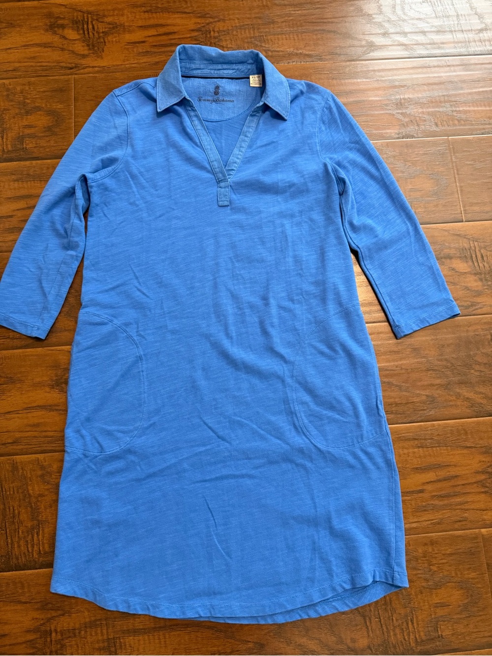 Tommy Bahama Blue T-Shirt Shift Dress